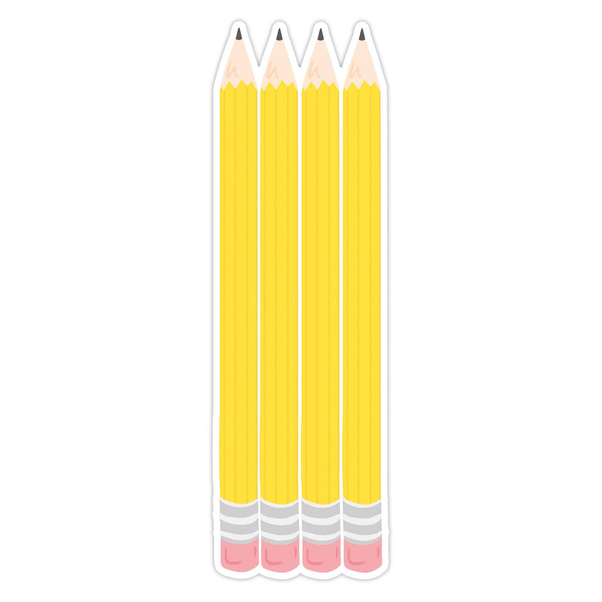 Pencils Die Cut Bookmark