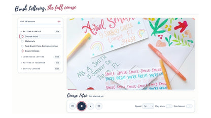 Introduction to Brush Lettering