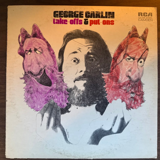 Cover of Take-Offs & Put-Ons by George Carlin
