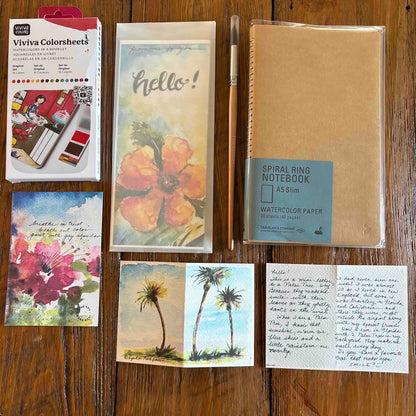 Ladyfish Watercolor Inspiration Kit: Summer Edition