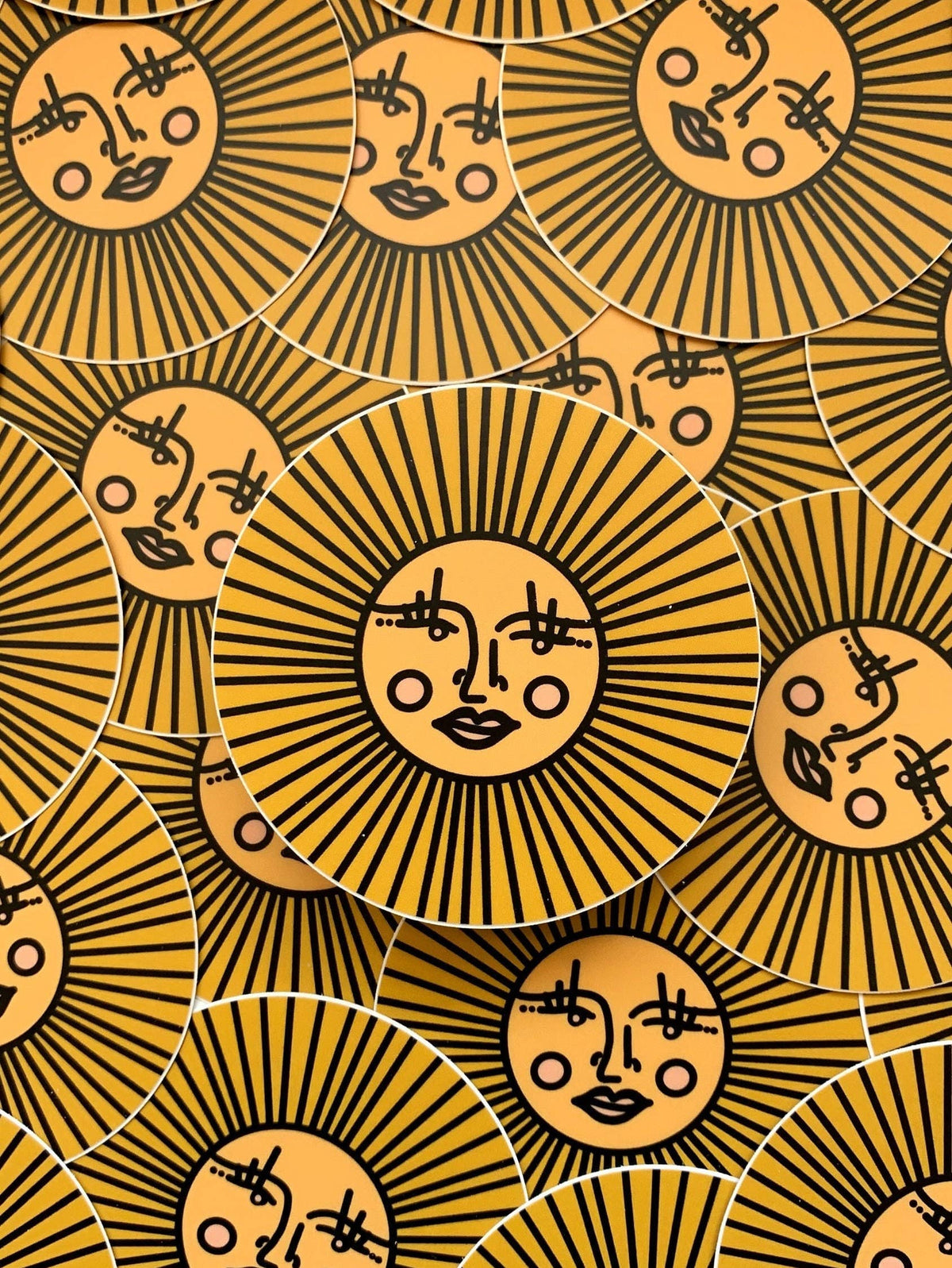 Sunshine Sun - Vinyl Sticker