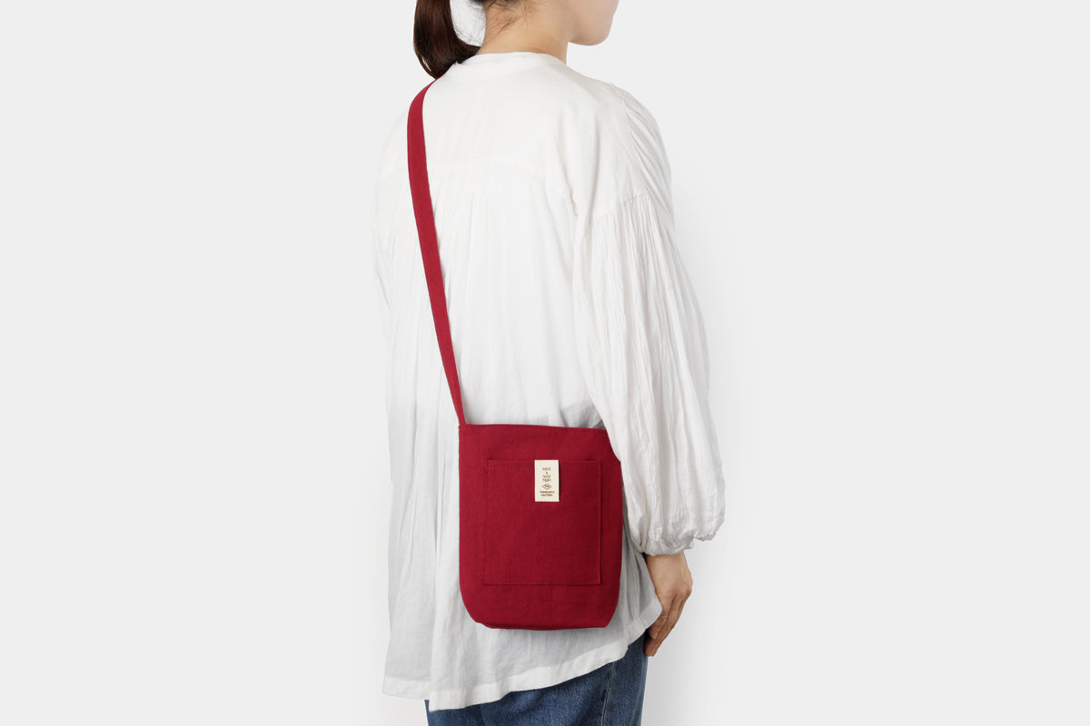 Traveler's Company Japan Accessories TRAVELER'S FACTORY Saccoche Red Bag