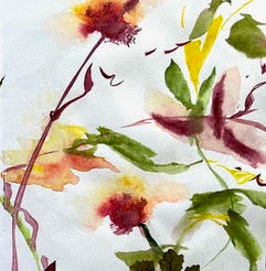 A Wild & Free Watercolor Flowers Workshop