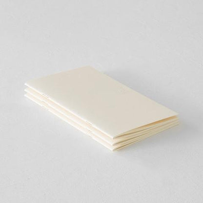 Midori Notebook MD Paper Notebook Light - B6 Slim Ruled - Set of 3